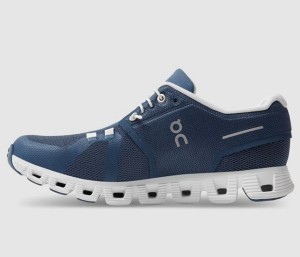 Men's On Cloud 5 Sneakers Blue | 8196057-CZ