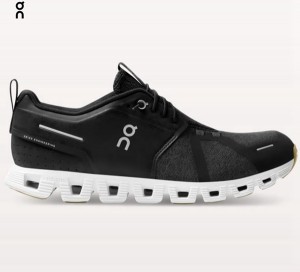 Men's On Cloud 5 Terry Sneakers Black | 5907612-KD