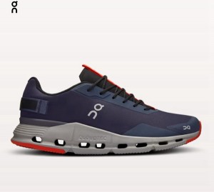 Men's On Cloudnova Form Sneakers Navy | 1540732-HB