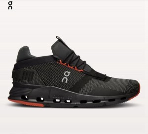 Men's On Cloudnova Sneakers Black | 0618547-DE