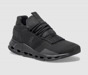 Men's On Cloudnova Sneakers Black | 4017953-IG