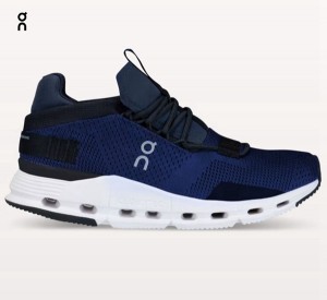 Men's On Cloudnova Sneakers Blue | 7328540-MX