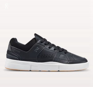 Men's On The Roger Clubhouse Sneakers Black | 3104798-KM