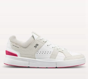 Men's On The Roger Clubhouse Sneakers White | 8913560-RN