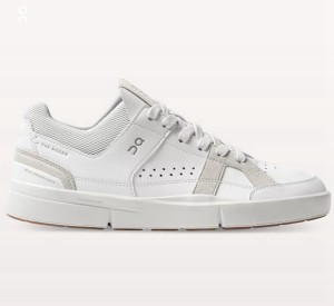 Men's On The Roger Clubhouse Sneakers White | 0594173-VJ