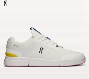 Men's On The Roger Spin Sneakers White | 3459162-WU