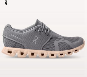 Women's On Cloud 5 Sneakers Grey | 1806372-KV