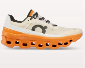 Women's On Cloudmonster Road Running Shoes Orange | 0485263-EI