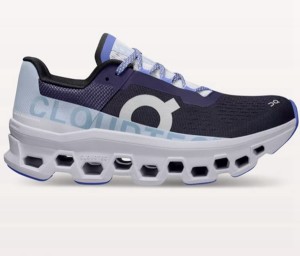 Women's On Cloudmonster Road Running Shoes Navy | 8315604-GS