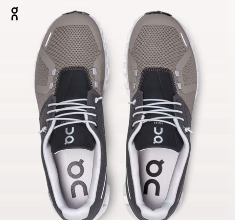 Men's On Cloud 5 Fuse Sneakers Grey | 0127563-RY