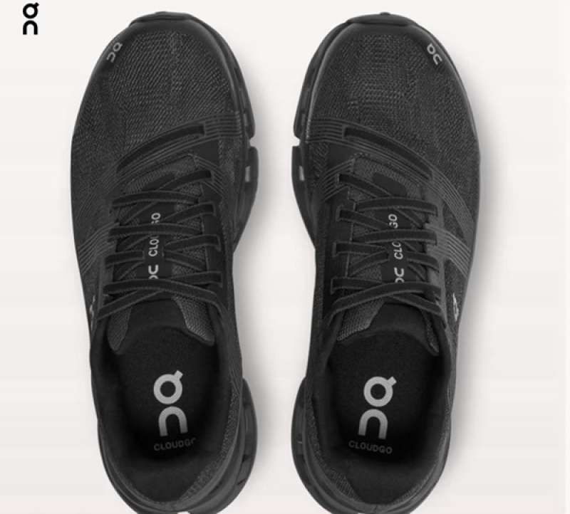 Men's On Cloudgo Road Running Shoes Black | 9854712-WP