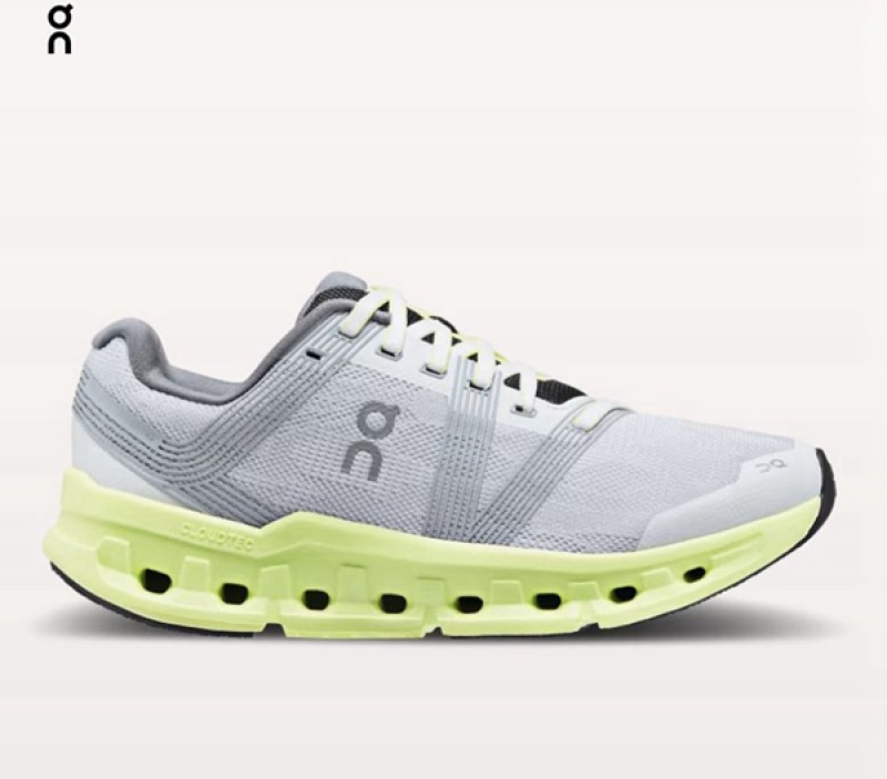 Men's On Cloudgo Wide Road Running Shoes Grey | 3759801-FE