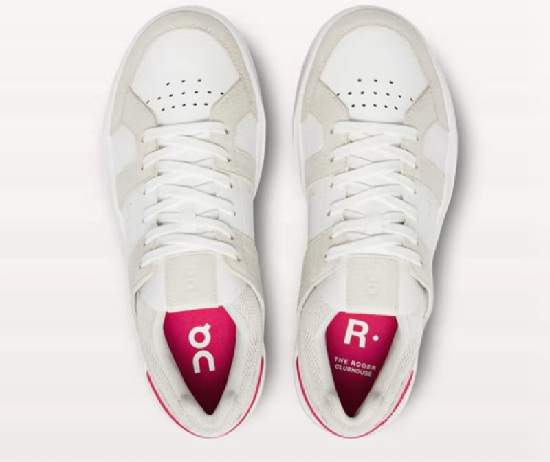 Men's On The Roger Clubhouse Sneakers White | 8913560-RN