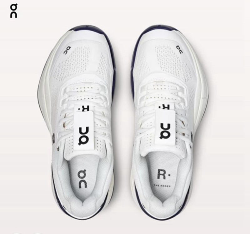 Men's On The Roger Pro Tennis Shoes White | 6183420-RV