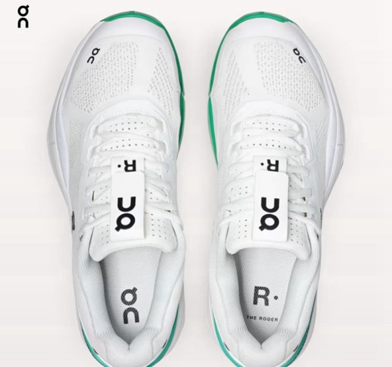 Men's On The Roger Pro Tennis Shoes White | 8905764-FM