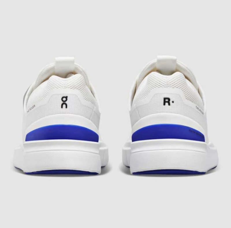 Men's On The Roger Spin Sneakers White | 2641358-PM